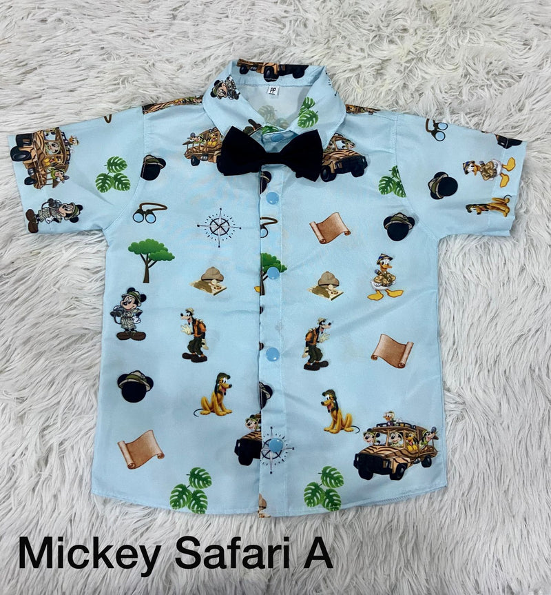 CAMISA   MICKEY C/ GRAVATA BORBOLETA